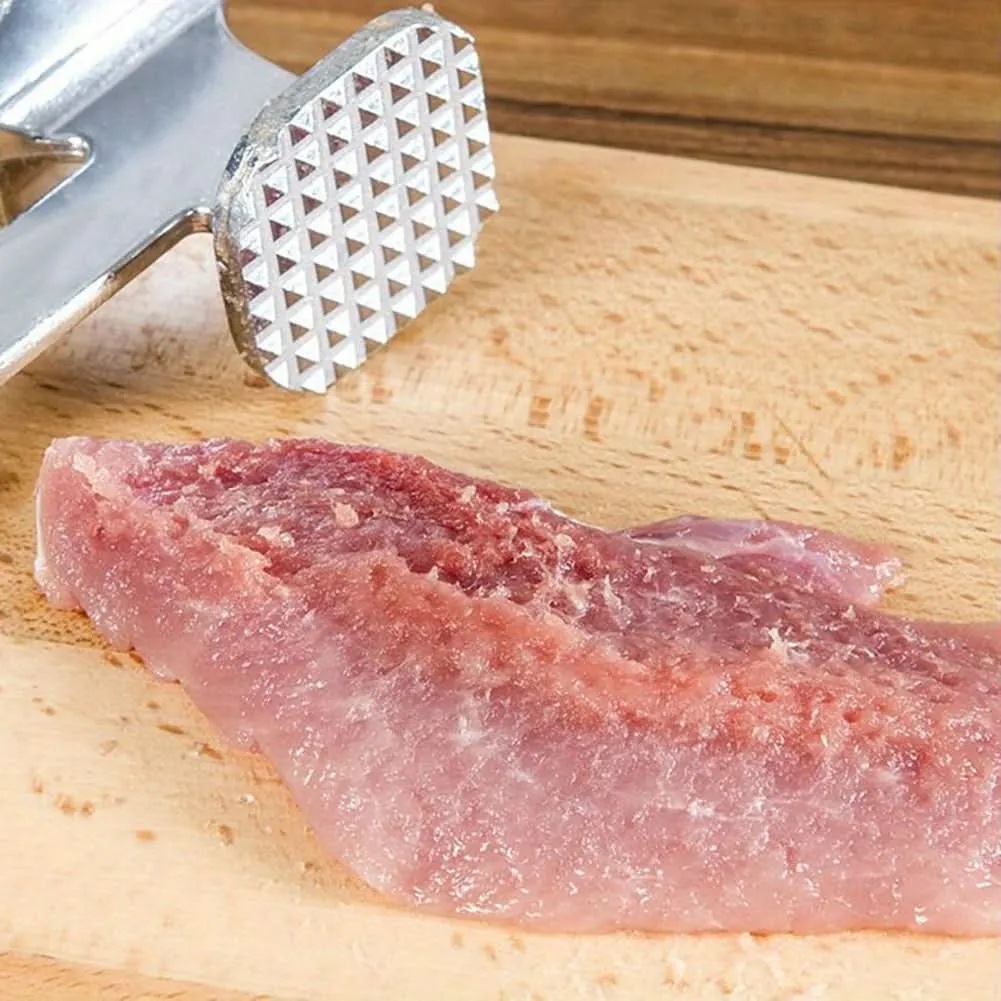 Stainless Steel Meat Tenderizer Hammer - Kitchen Tool