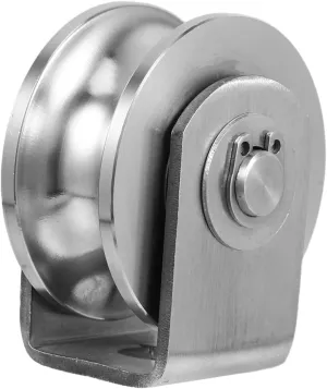 Stainless Steel Pulley Bearings Cable Pulley Wheel for Rope Systems Fitness Equipment Heavy Duty