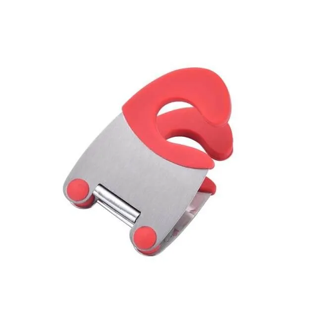 Stainless Steel Spoon Holder - Cookware Clip for Easy Cooking