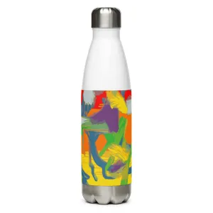 Stainless Steel Water Bottle Graffiti