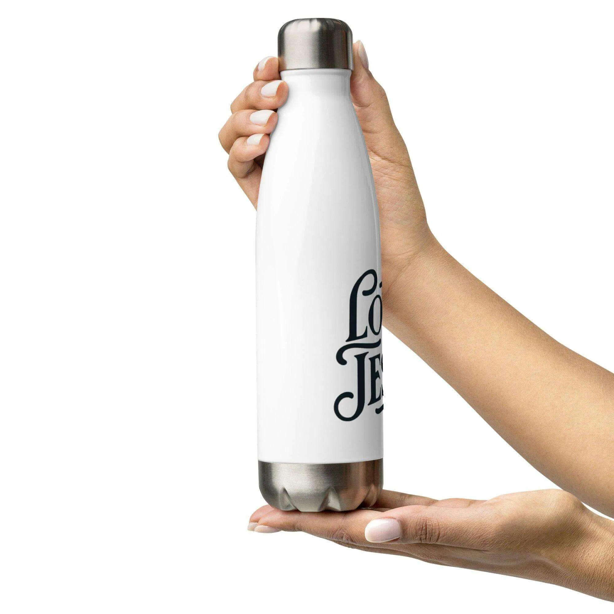 Stainless steel water bottle Loved by Jesus