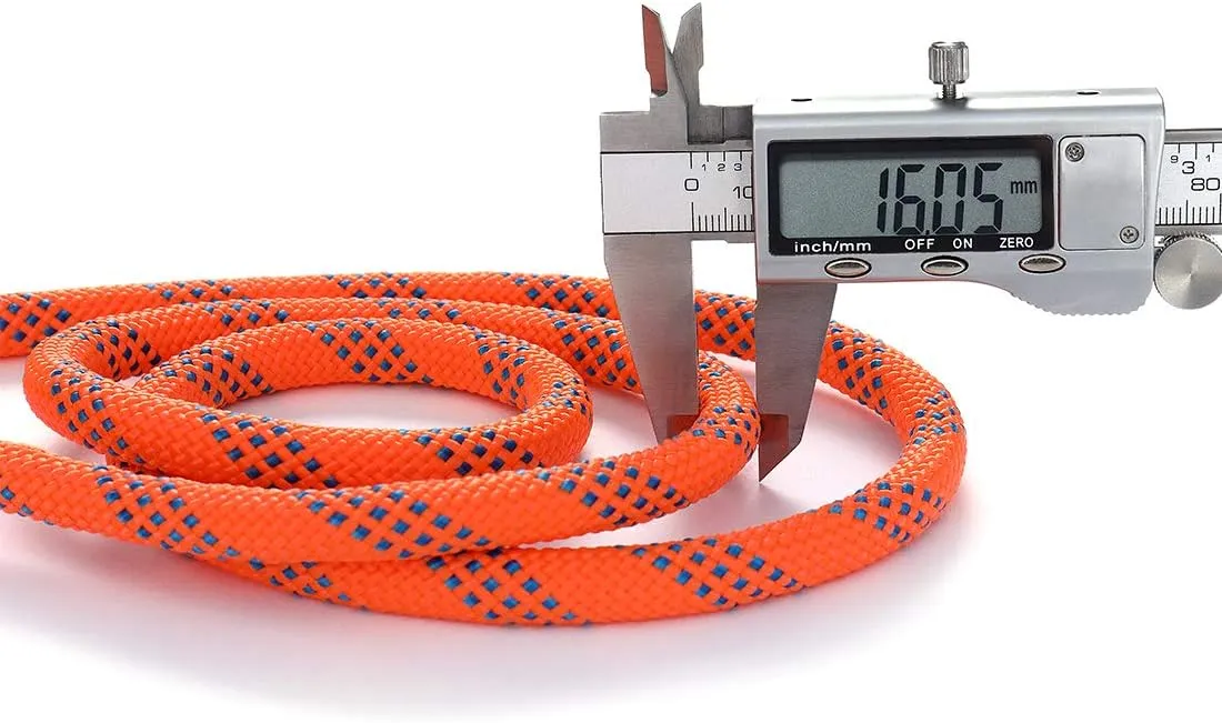 Static Climbing Ropes 35FT,50FT,100FT,150FT,200FT,250FT(Diam 10mm,16mm)