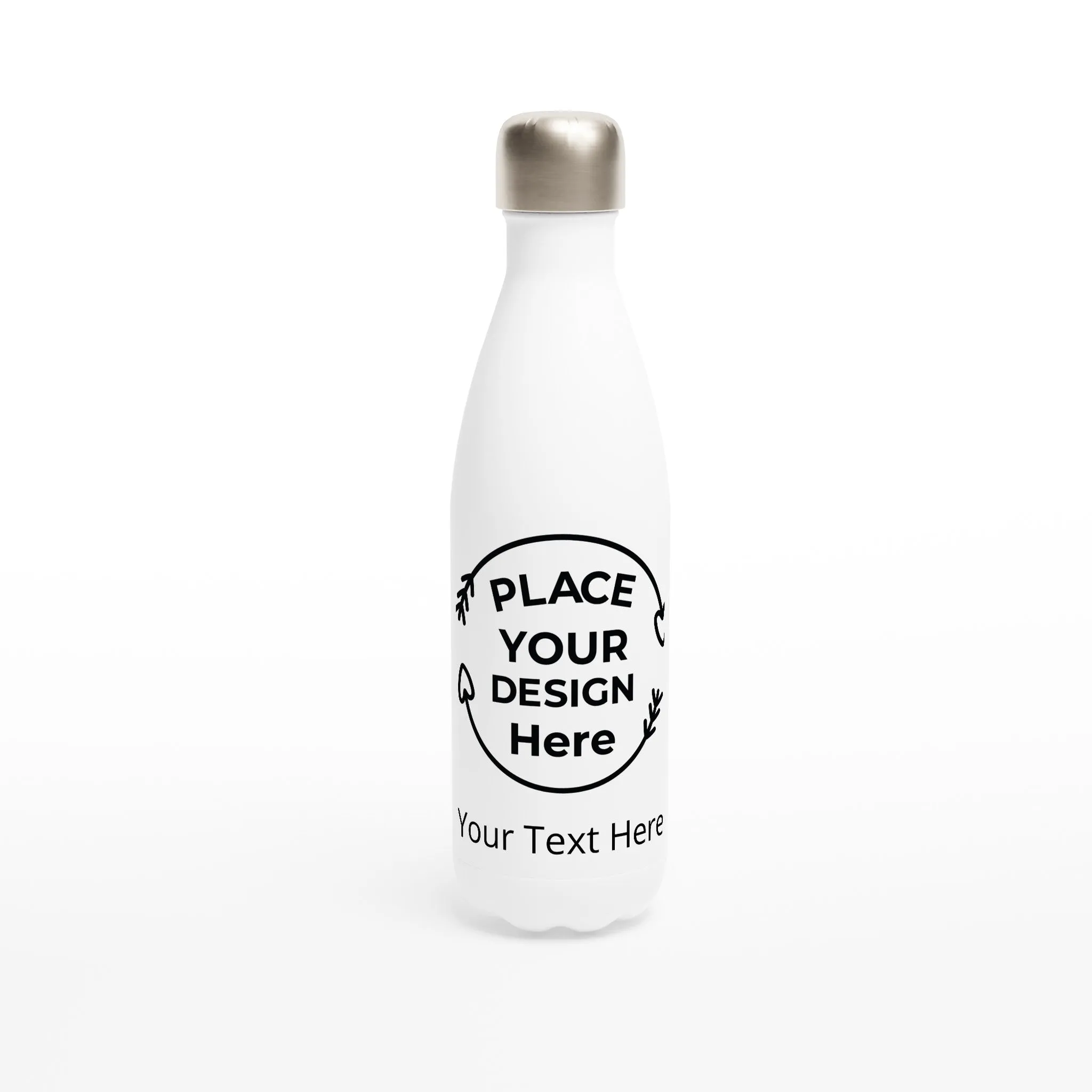 Stay Hydrated in Style with Our Customizable 17oz Stainless Steel Water Bottle