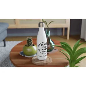 Stay Hydrated in Style with Our Customizable 17oz Stainless Steel Water Bottle
