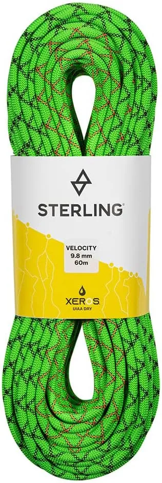 Sterling Velocity 9.8mm - Bicolor Green Xeros - 70m