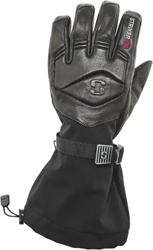 Striker Unisex Combat Waterproof Breathable Insulated Ice Fishing Gloves with Adjustable Wrist and Gauntlet Closure