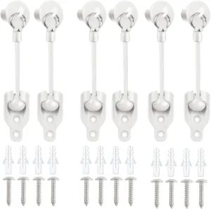 Sunshade Shade Hardware Bungee kit and End Cap Coolaroo Replacement Part for Coolaroo Outdoor Roller Shade Rollershade Part coolaroo Shades Replacement Parts (White, Bungee Kit End Cap 3 Set)