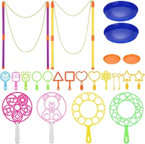 SUPVOX 1 Set Bubble Wand Wands Jumbo Bubble Wand Outdoor Bubble Kit Bubble Blowing Tool Bubble Sticks Bubble Makers Bubble Making Summer Outdoor