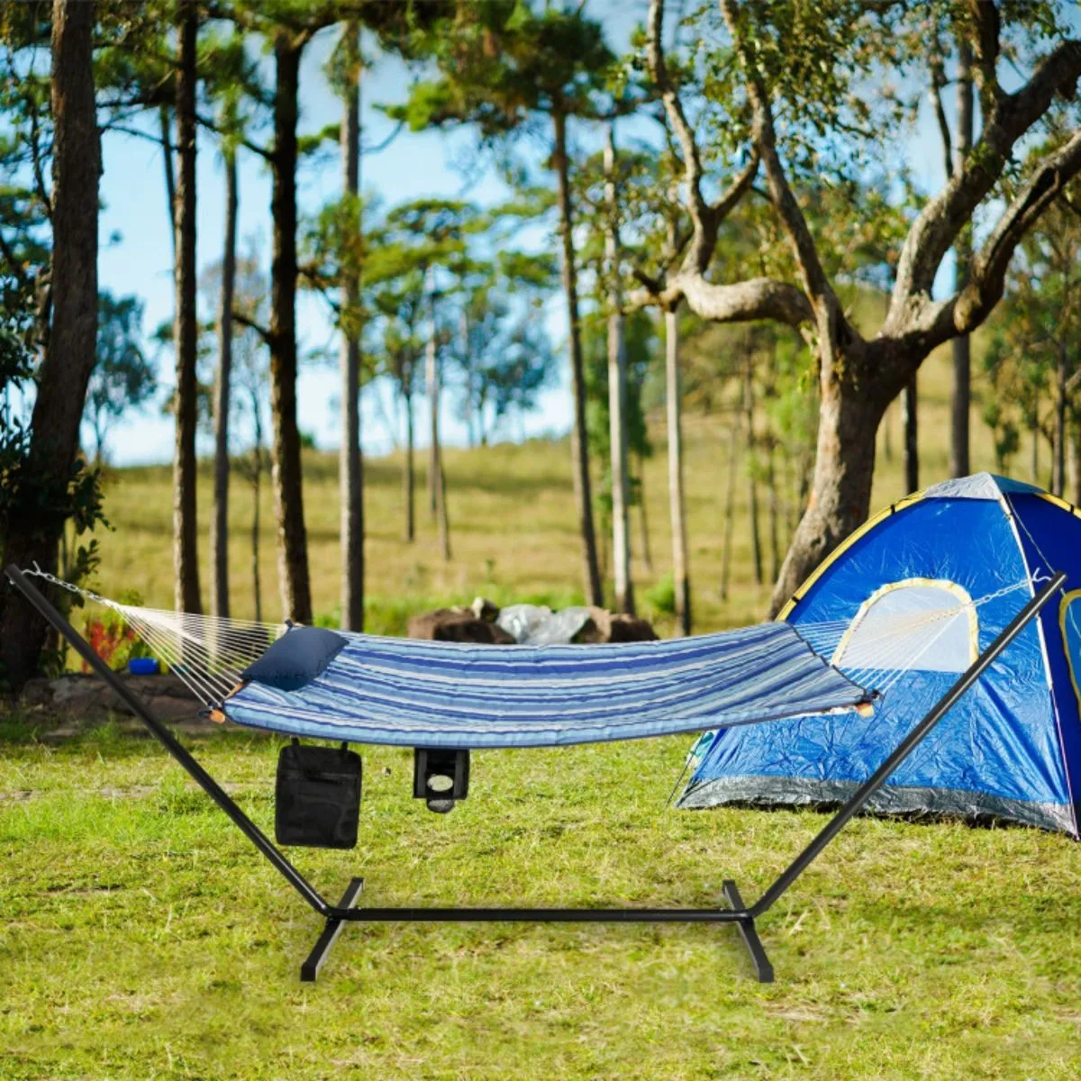 Swing Stand Cup Cotton Specialized range Set Indoor with Attractive Hammock Holder Pillow Outdoor Chair