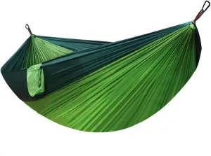 Swings Single Double Outdoor Hammock Swing 125.9x78.7 Inch Nylon Parachute Cloth Portable Hammock Leisure Travel Camping Hammock Swing Swing Outside Toys (Color : A)