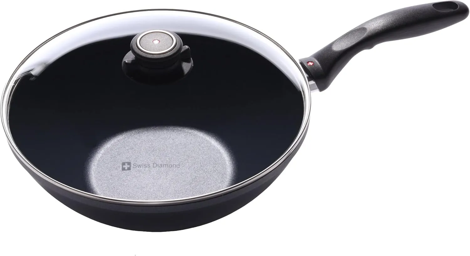 Swiss Diamond - 11" Wok w/Glass Lid