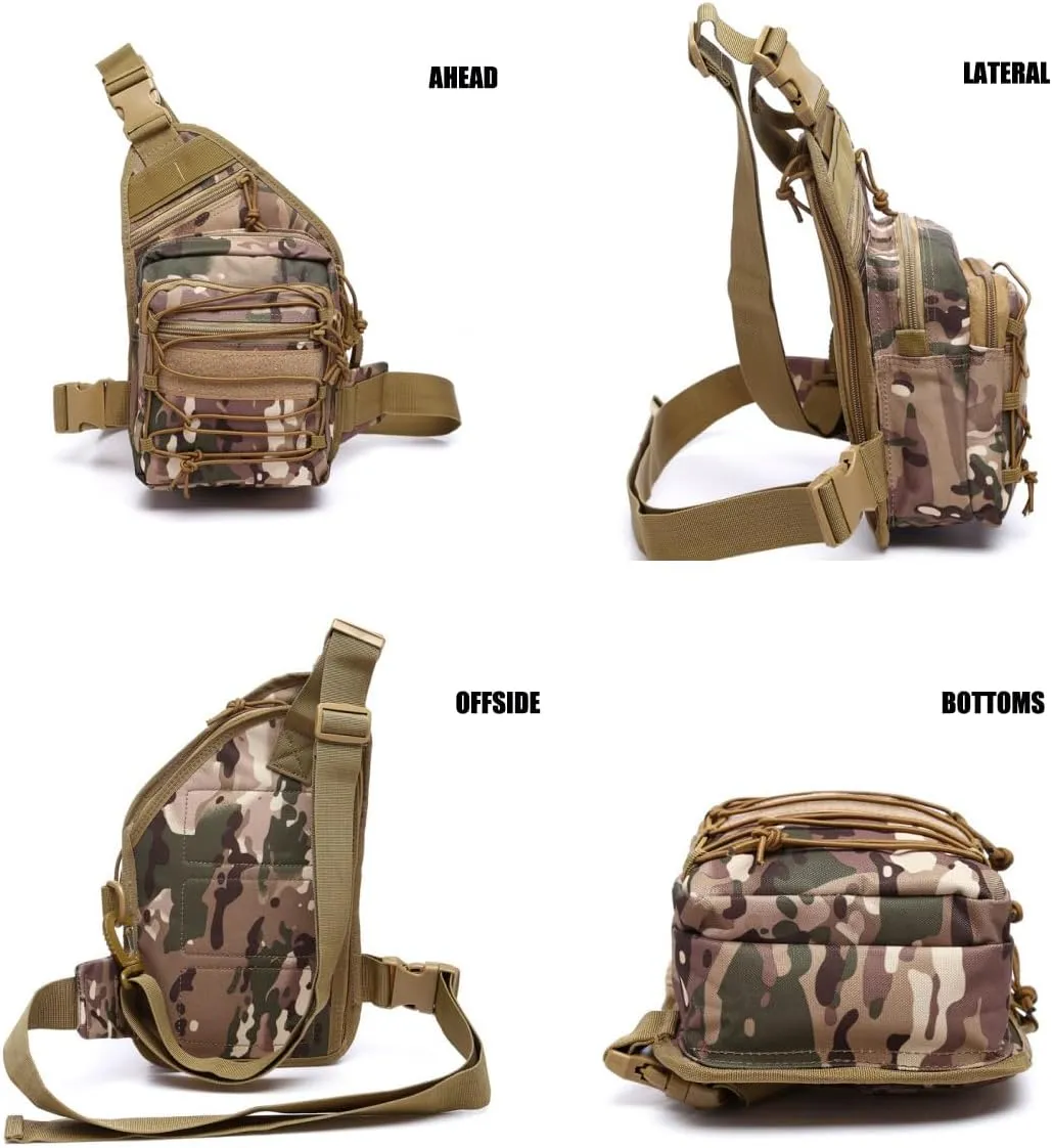 Tactical Backpack,Small Backpack and Sling Bag for Men,Crossbody Bag Men,Military Rucksack.