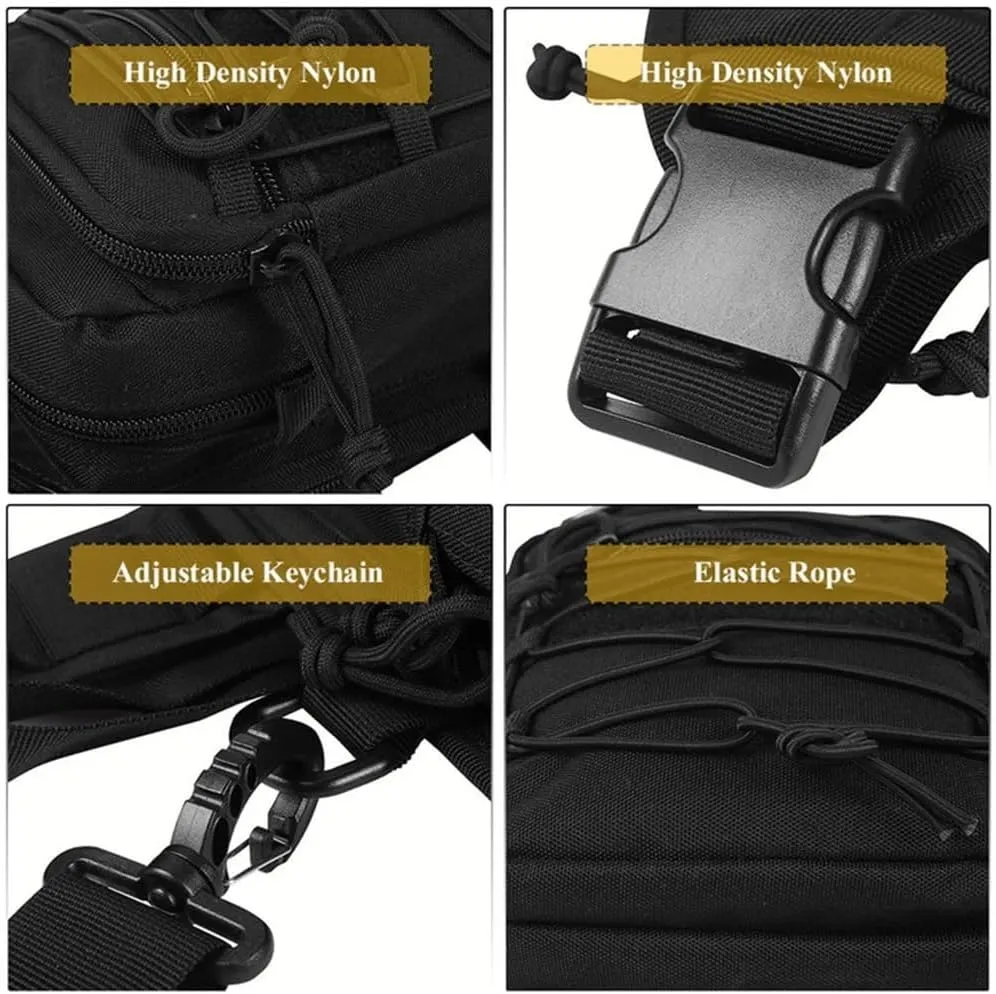 Tactical Backpack,Small Backpack and Sling Bag for Men,Crossbody Bag Men,Military Rucksack.