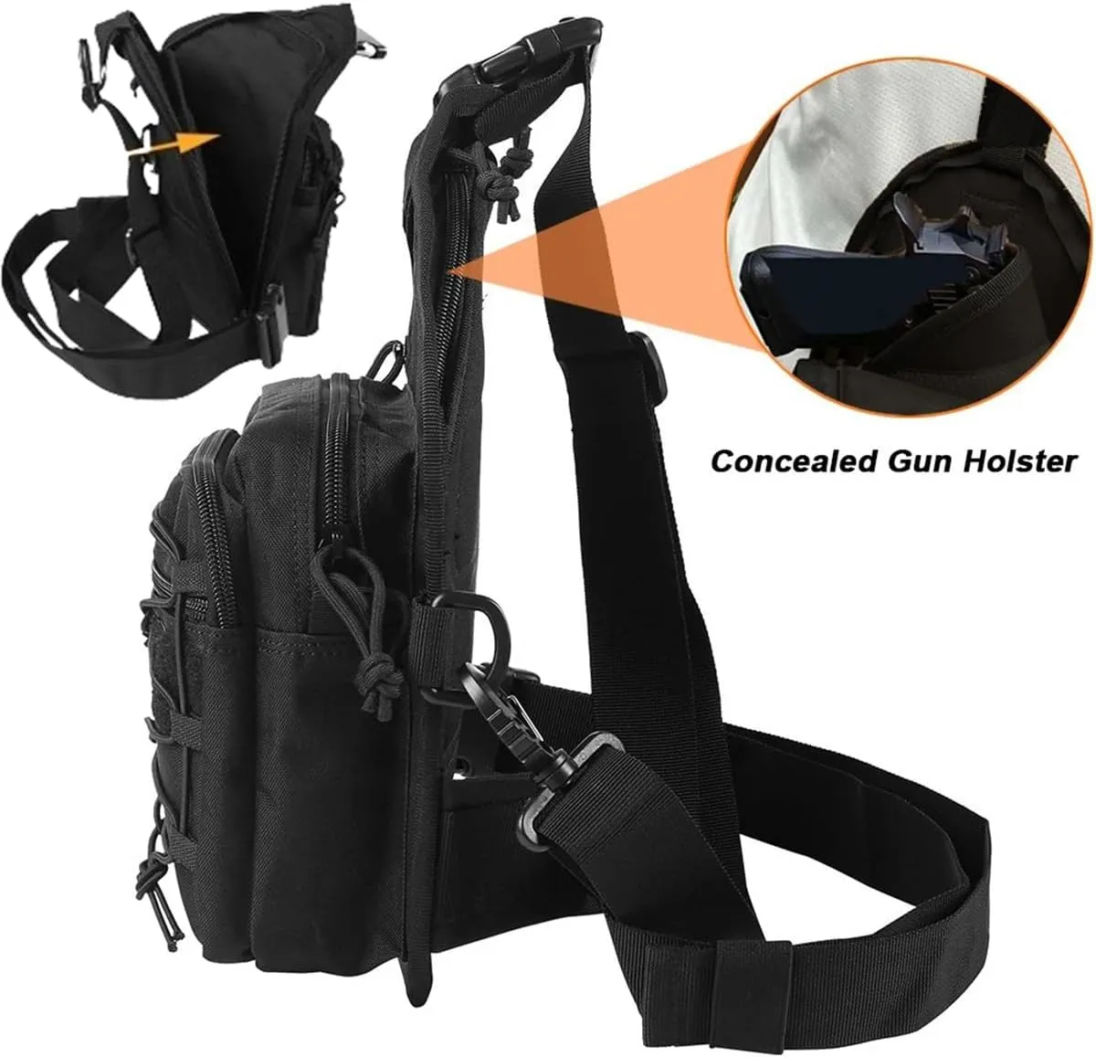 Tactical Backpack,Small Backpack and Sling Bag for Men,Crossbody Bag Men,Military Rucksack.