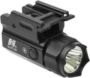 Tactical Compact Size STROBING LED Flashlight Kit w/Integral Quick Detach Mount/Fits Beretta M9 M9A3 96A1 APX Handgun Pistols
