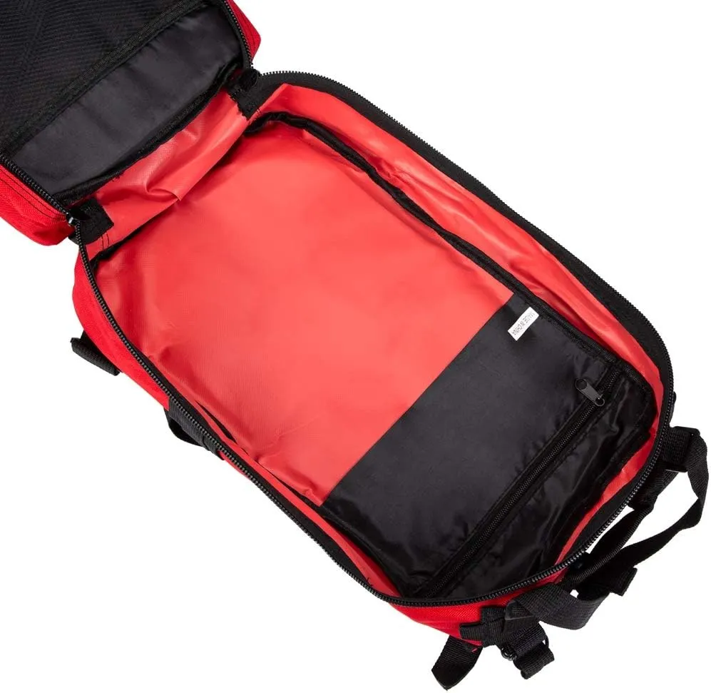 Tactical First Aid Bag MOLLE EMT IFAK Backpack Trauma First Aid Responder Medical Utility Military Rucksack Emergency (Red)