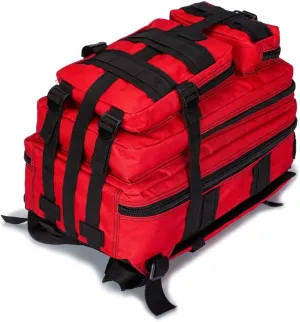 Tactical First Aid Bag MOLLE EMT IFAK Backpack Trauma First Aid Responder Medical Utility Military Rucksack Emergency (Red)