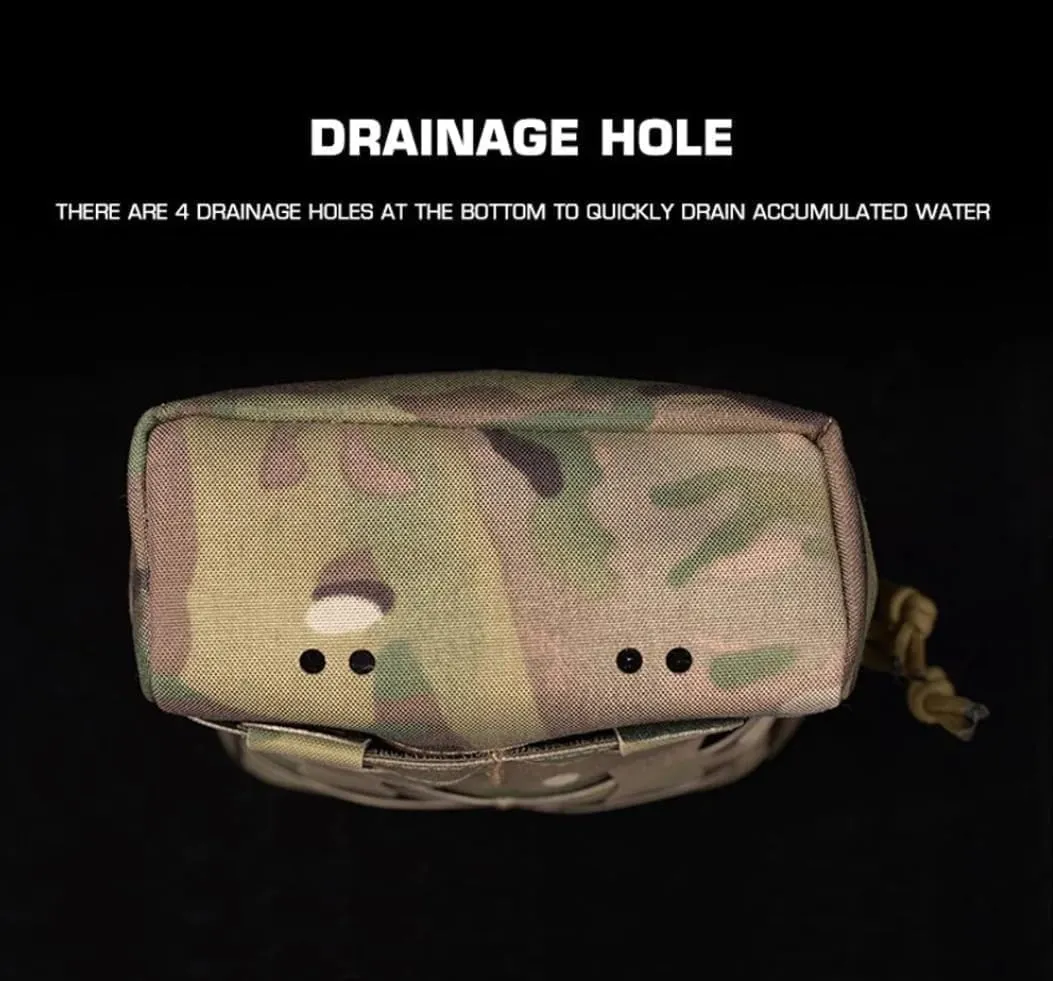 Tactical Grocery Bag Multi-Functional Molle Storage Pouch Hunting Military Map Navigation Pouch Airsoft Ammunition First Aid Kit
