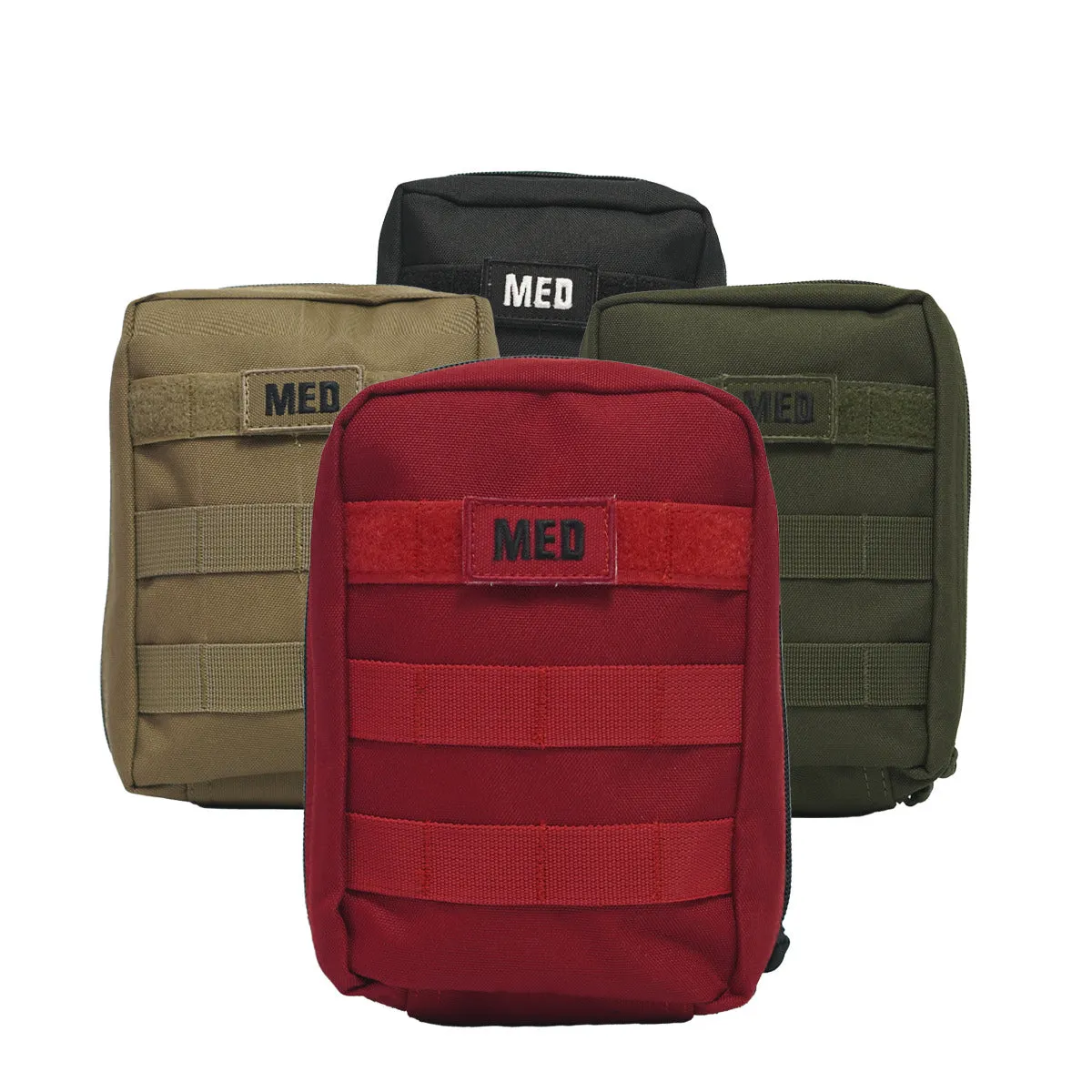Tactical IFAK First Aid Kit - Red