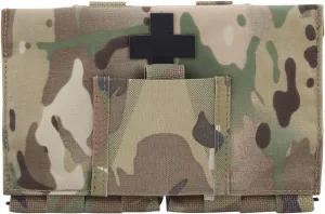 Tactical Medical Molle IFAK First Aid Pouch,Belt Medical Kit Bags
