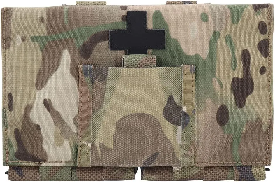 Tactical Medical Molle IFAK First Aid Pouch,Belt Medical Kit Bags