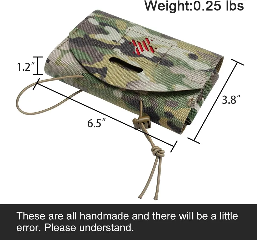 Tactical Medical Pouch MOLLE EMT First Aid Pouch IFAK Utility Pouch Portable Trauma Bag 500D Nylon for Tactical Belt and Vest