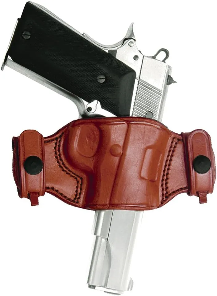 Tagua BH2S-128 Quick Draw Belt Snap Holster, Taurus 24/7 Compact, Brown, Left Hand