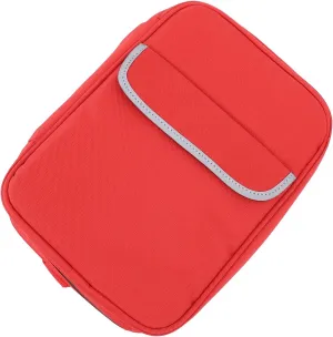 Tear Polyester First Aid Bag with Multiple Pockets, Constructed from Rugged, Exterior, Highly Visible Reflective Strips for Emergency Preparedness