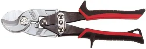 Teng Tools Heavy Duty Copper & Aluminum Electric Cable Cutter/Wire Rope Shears - 496, Silver