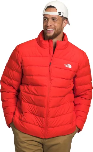 THE NORTH FACE Men's Aconcagua 3 Insulated Jacket, Fiery Red, Small