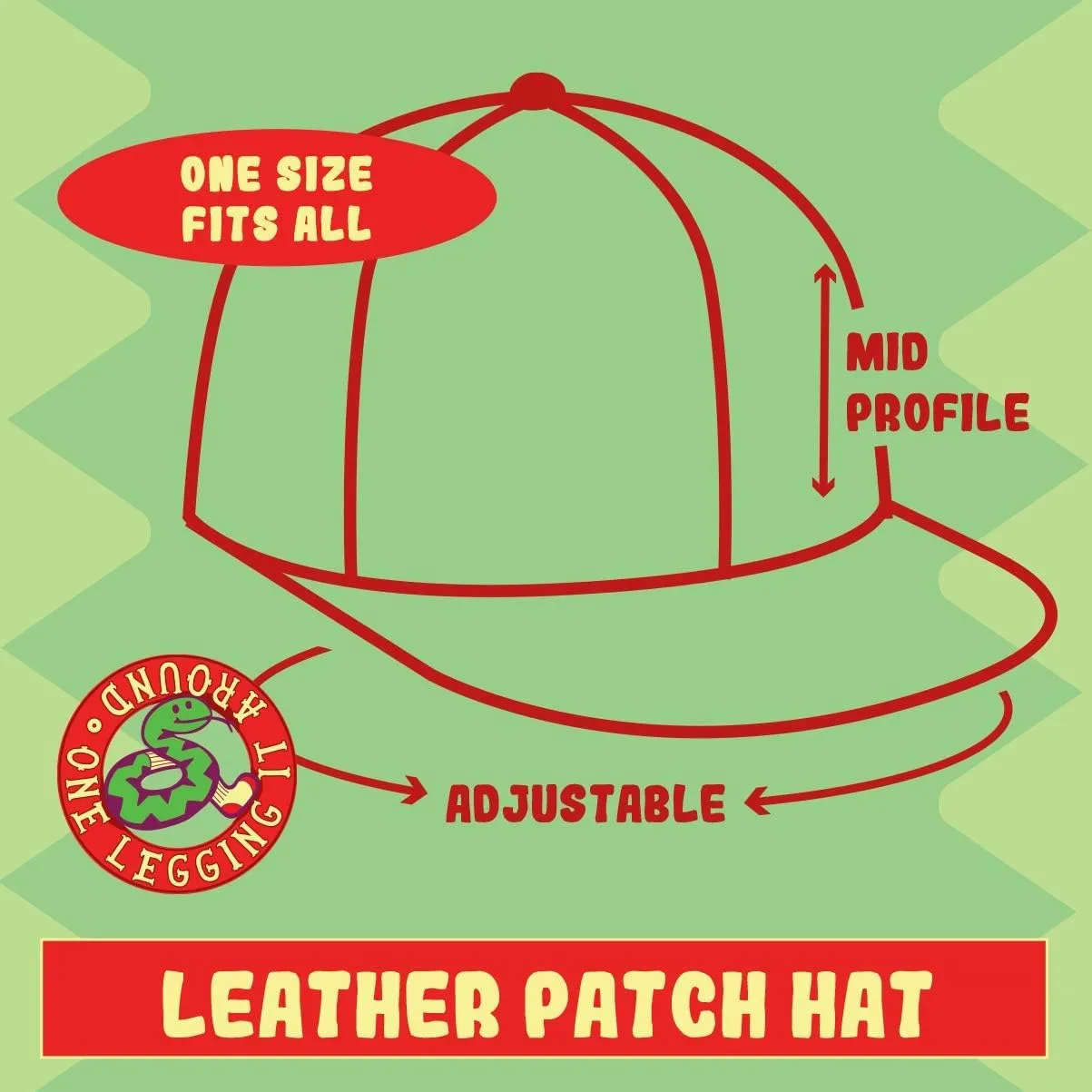 Tobacco Head Buyer AF - Leather Black Patch Engraved Trucker Hat