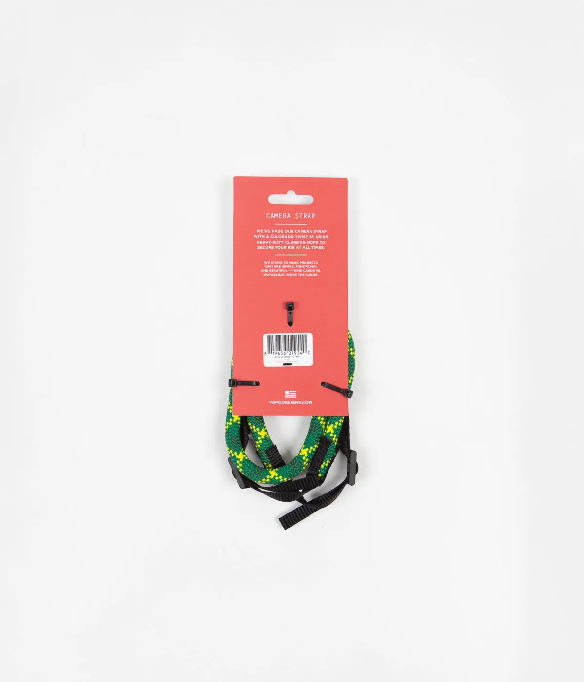 Topo Designs Camera Strap - Green
