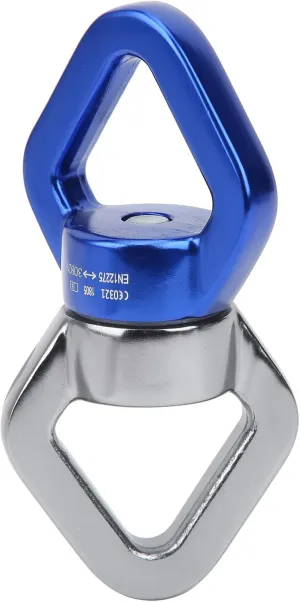Topyond Outdoor Climbing Swivel Universal Wheel, Fixed Swivel Annulus, Yoga Linker, Swivel with Bearing for Climbing Yoga Swing