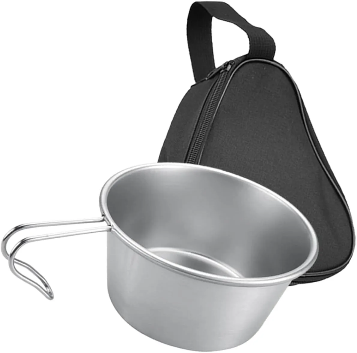 Totority Multi-use Stainless Steel Camping Bowl Cup Scale Lightweight for Hiking Backpacking