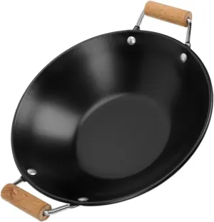 TOYANDONA Stainless Steel Cooking Tool Pots for Cooking Flat Bottom Pan Small Stylish Griddle Pot Perfect for Takeout