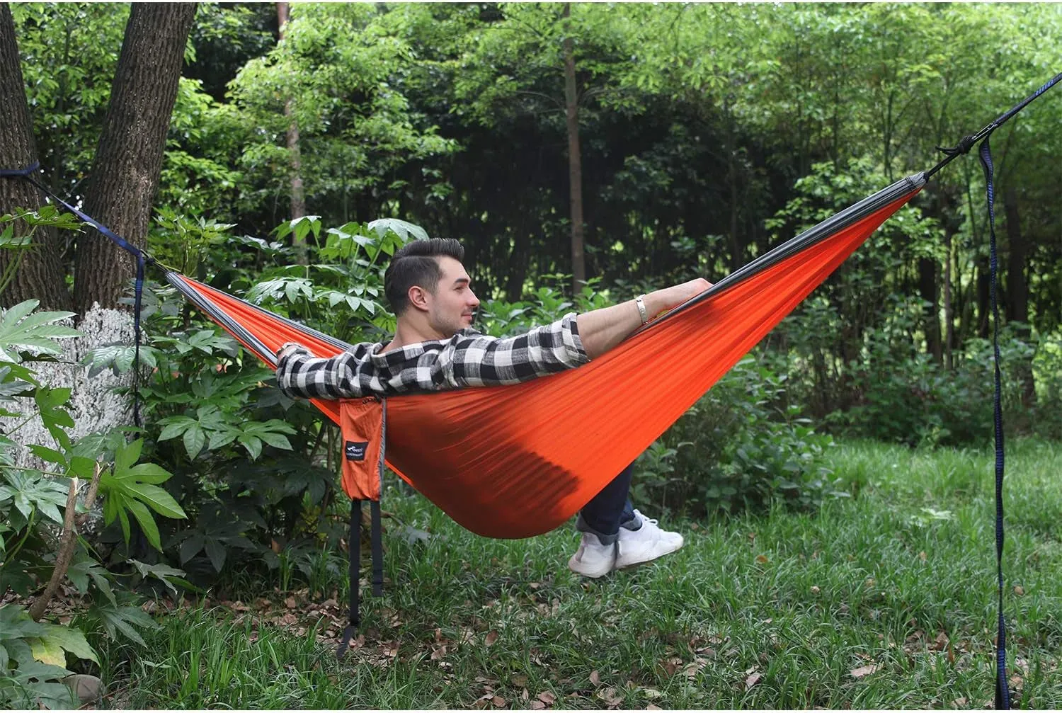 Tree Straps Included) Camping Double Camping, Parachute Portable Hammock, Hammock 500Lbs FT (2 Satisfaction guaranteed Garden Beach, Lightweight for 16 Travel, LOOPS/10 Specialized range Capacity Backpacking,