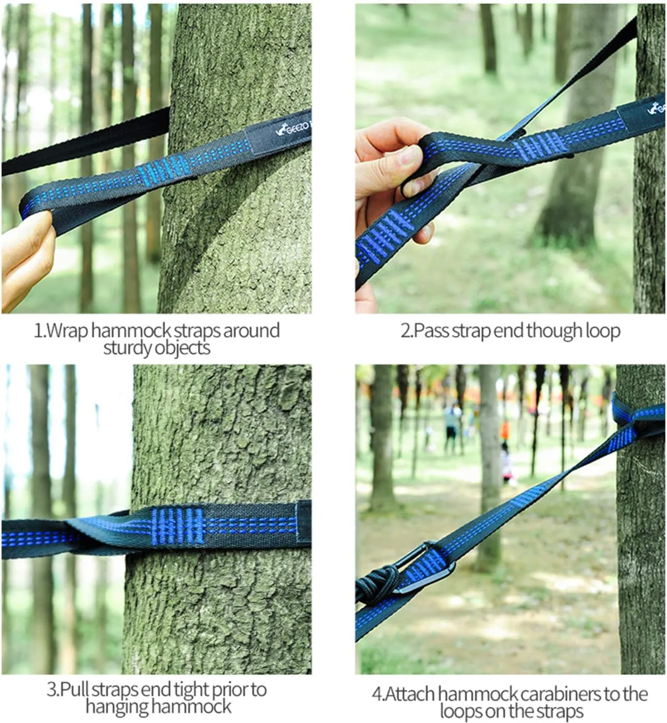Tree Straps Included) Camping Double Camping, Parachute Portable Hammock, Hammock 500Lbs FT (2 Satisfaction guaranteed Garden Beach, Lightweight for 16 Travel, LOOPS/10 Specialized range Capacity Backpacking,