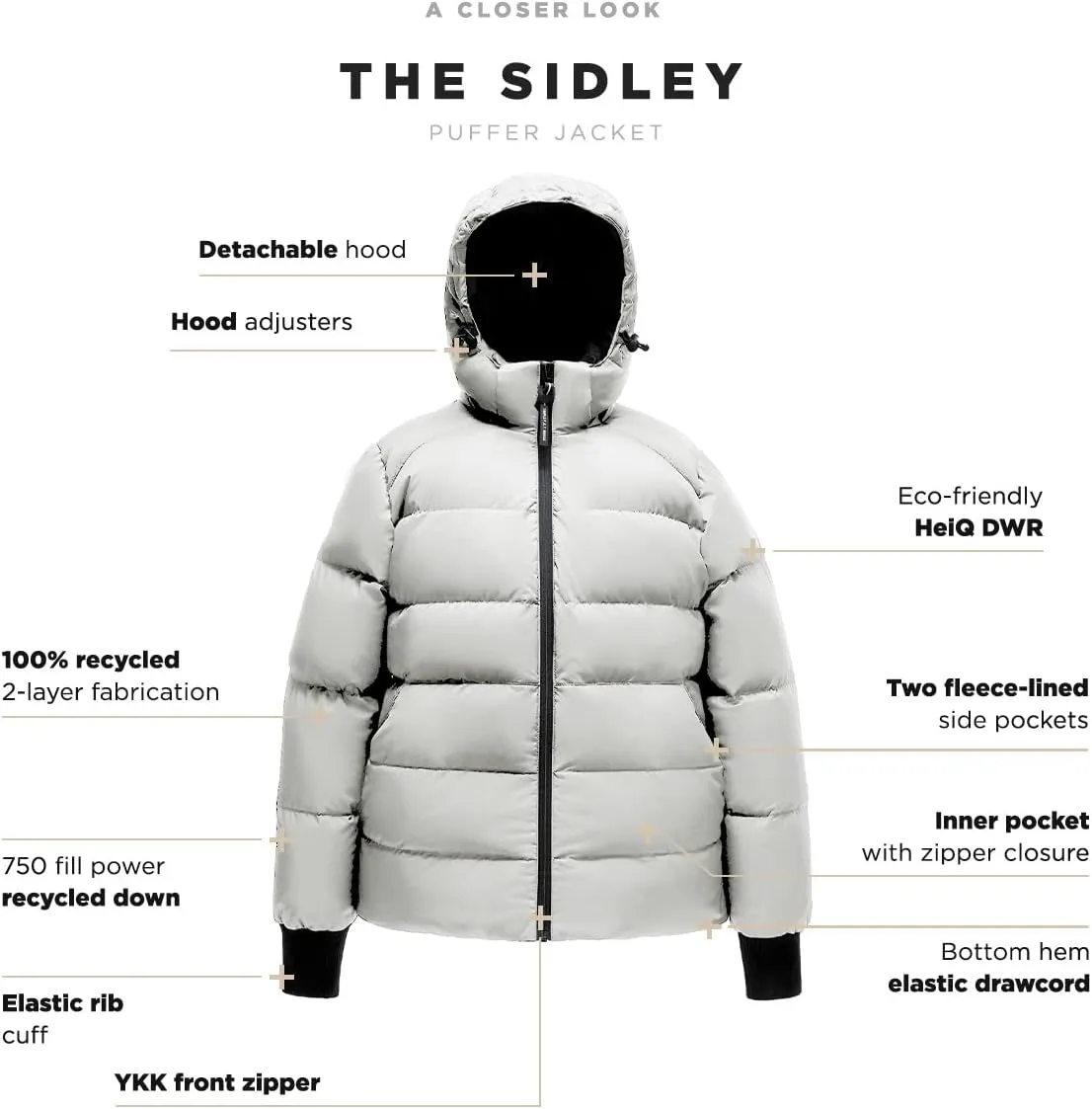 Triple F.A.T. Goose Sidley - Womens Winter Jacket - Womens Puffer Jackets - Puffer Coat Women - Winter Coats For Women