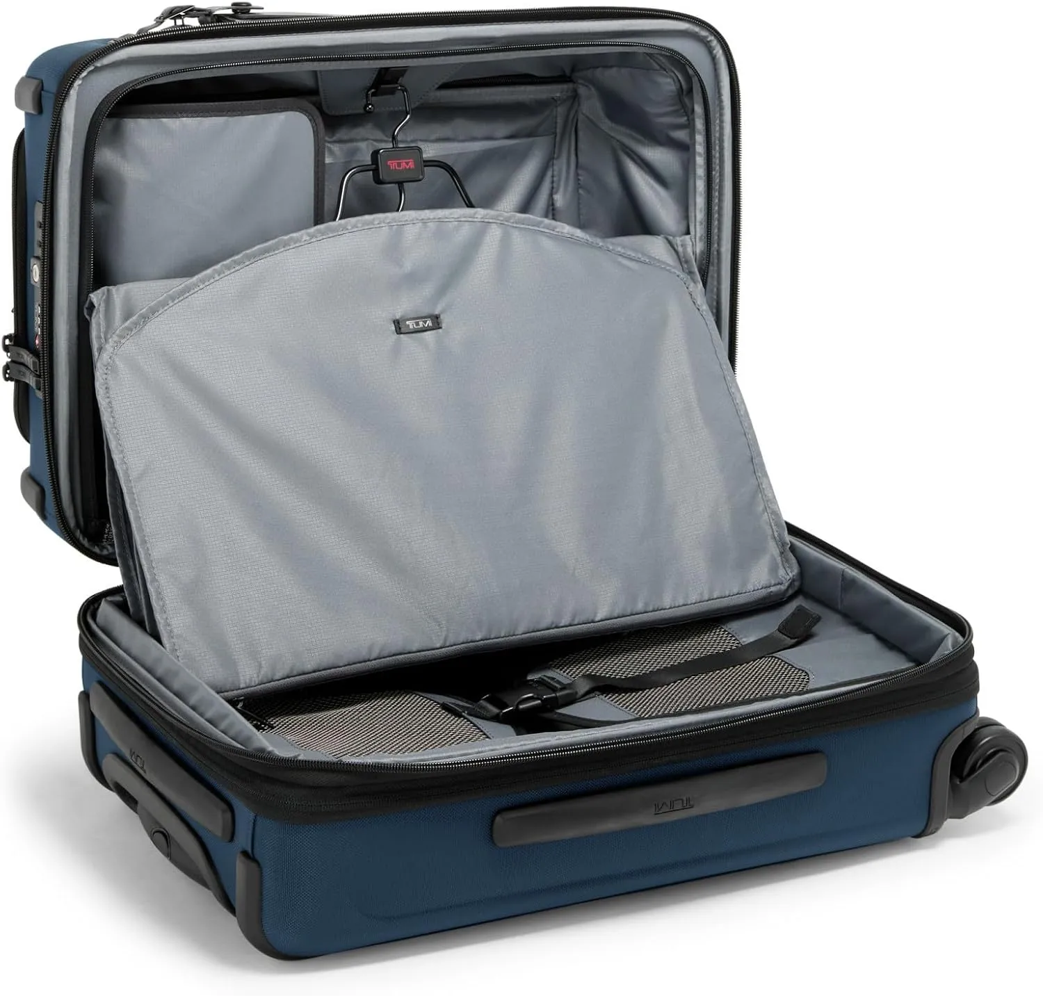 TUMI - Alpha International Dual Access 4-Wheeled Carry-on - Expandable, Durable and Compact Luggage with Removable Garment Bag