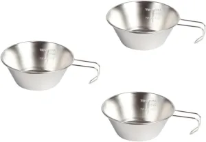 UPKOCH 3pcs Camping Cookware Set Collapsible Bowls Water Jug Wine Cup Perfect for