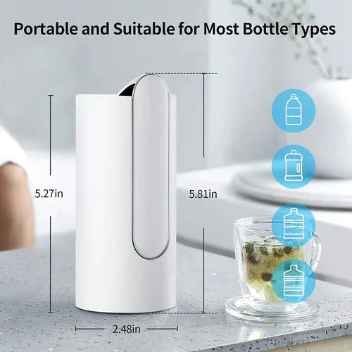 USB Charging Automatic Drinking Water Dispenser, Foldable Portable Electric Water Bottle Pump