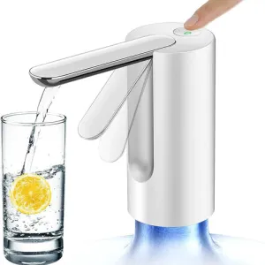 USB Charging Automatic Drinking Water Dispenser, Foldable Portable Electric Water Bottle Pump