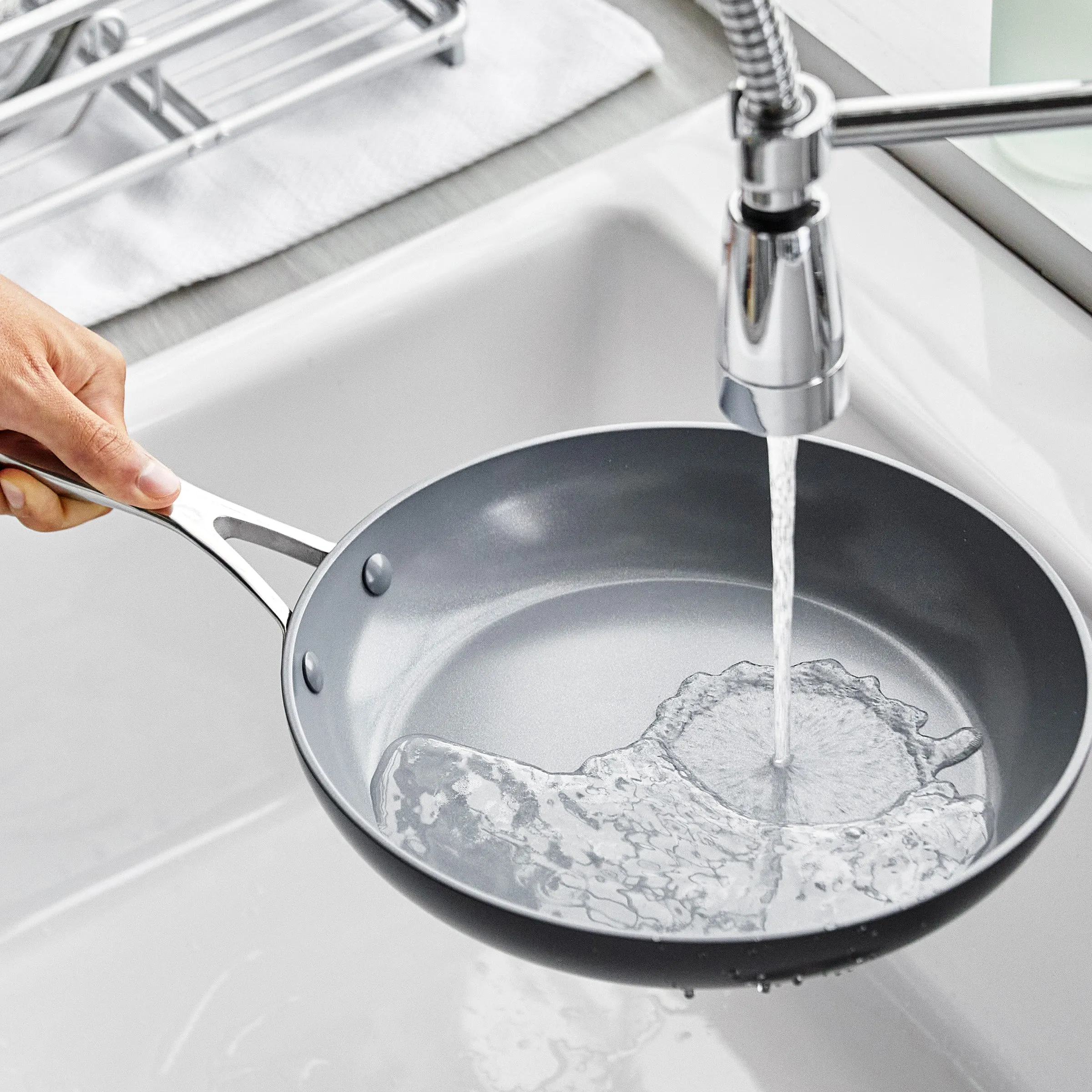 Valencia Pro Ceramic, Nonstick, Hard Anodized Fry Pan, 8"
