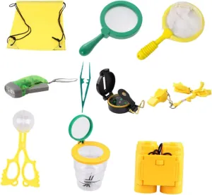 VANZACK 10Pcs Outdoor Insect Observation Kit Lightweight Tools for Wilderness Exploration Hiking