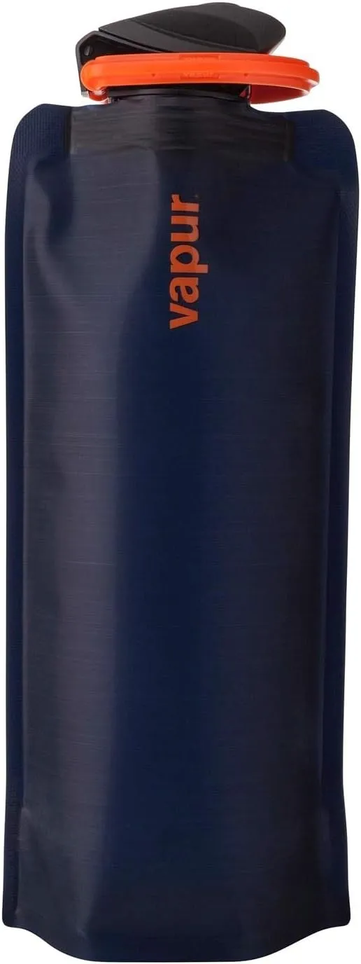 Vapur Flexible, Collapsible Wide Mouth Anti-Bottle with Detachable Carabiner, 23 Ounce