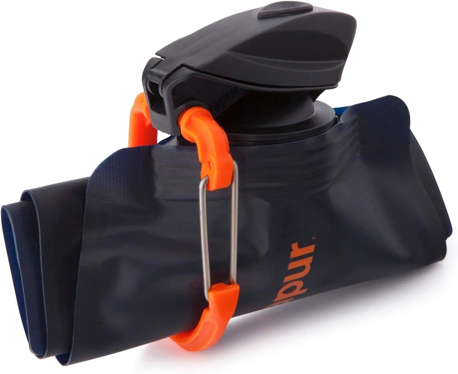 Vapur Flexible, Collapsible Wide Mouth Anti-Bottle with Detachable Carabiner, 23 Ounce