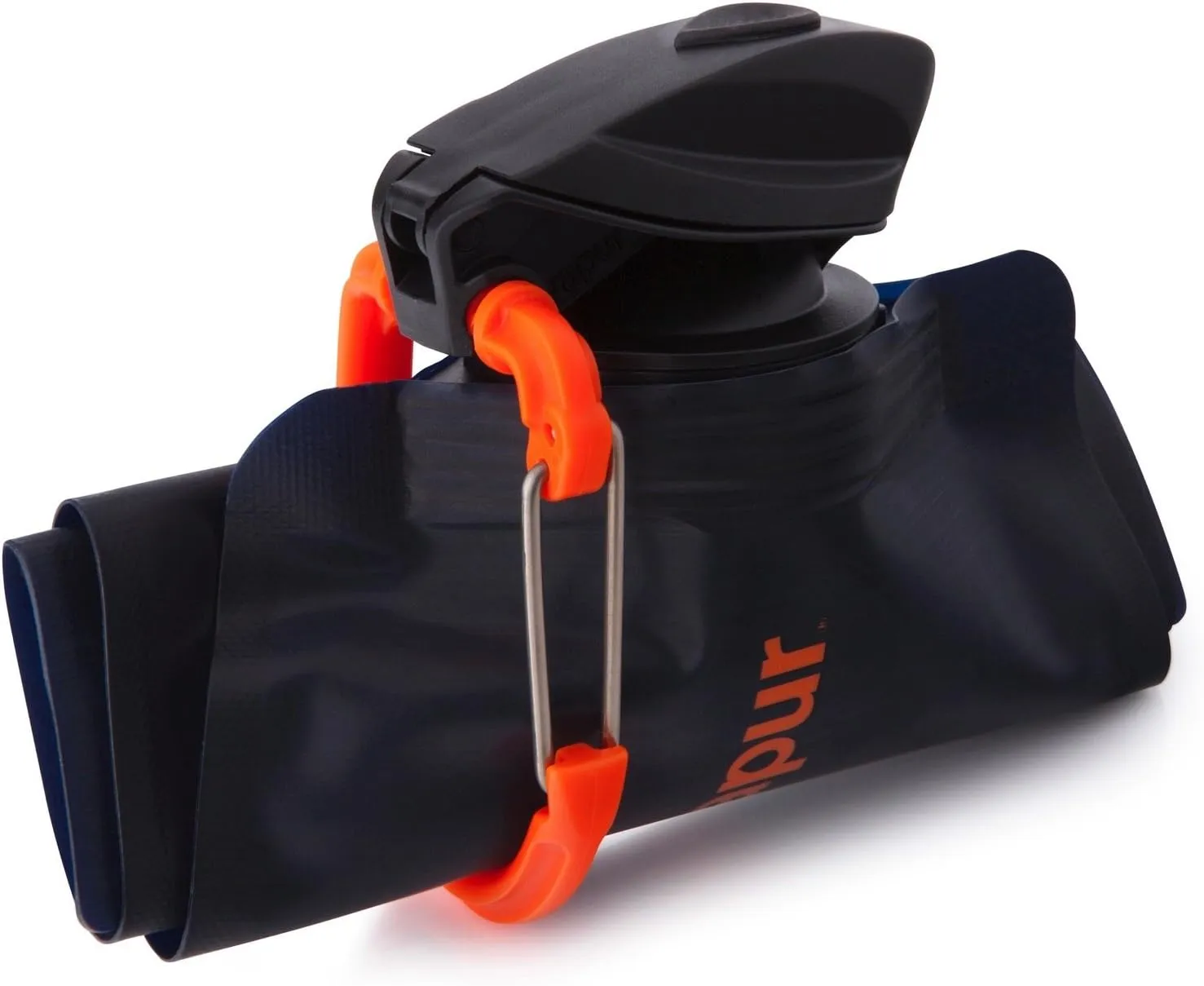 Vapur Flexible, Collapsible Wide Mouth Anti-Bottle with Detachable Carabiner, 23 Ounce
