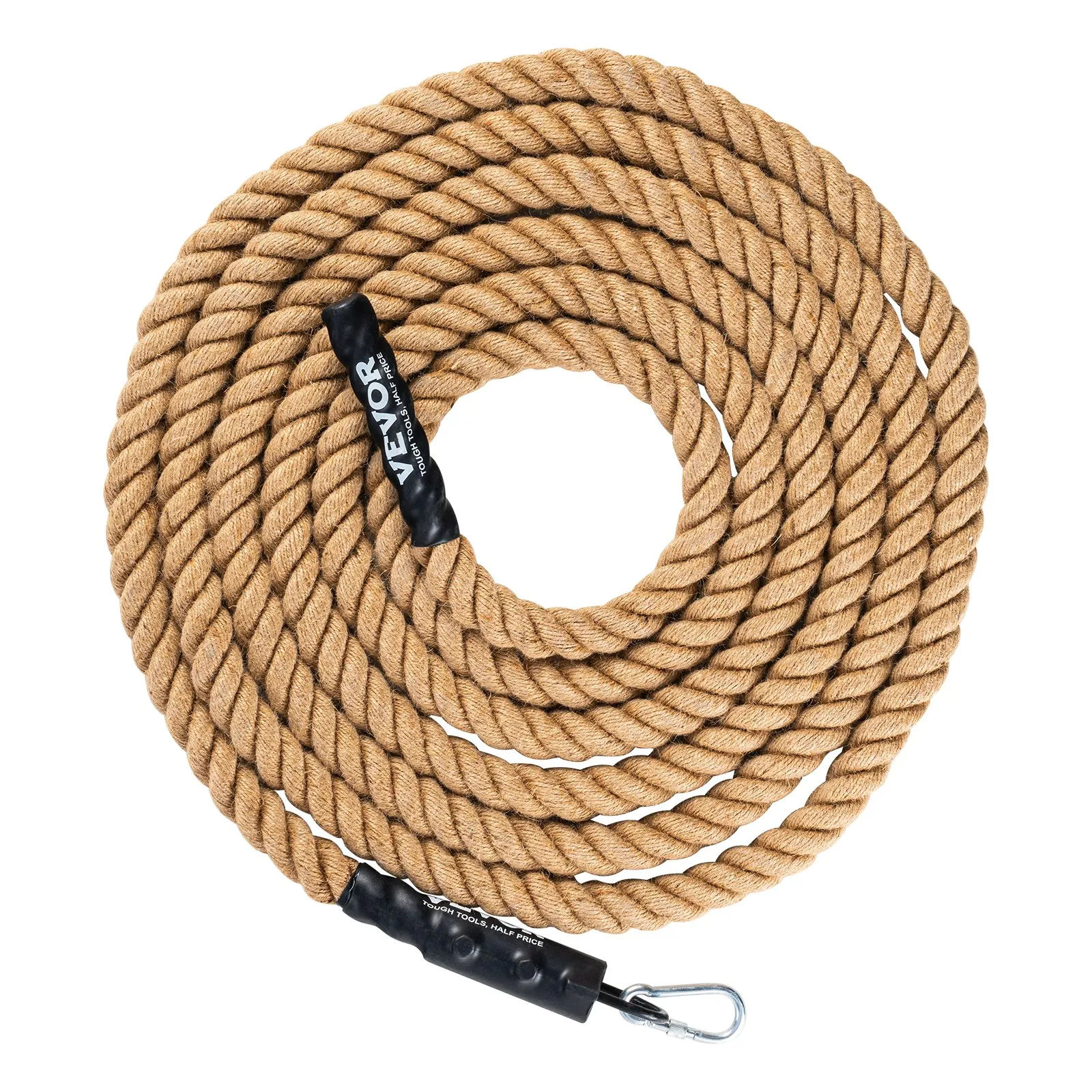 VEVOR 1.5"x20FT Gym Climbing Rope Fitness Strength Training Rope Home Exercise