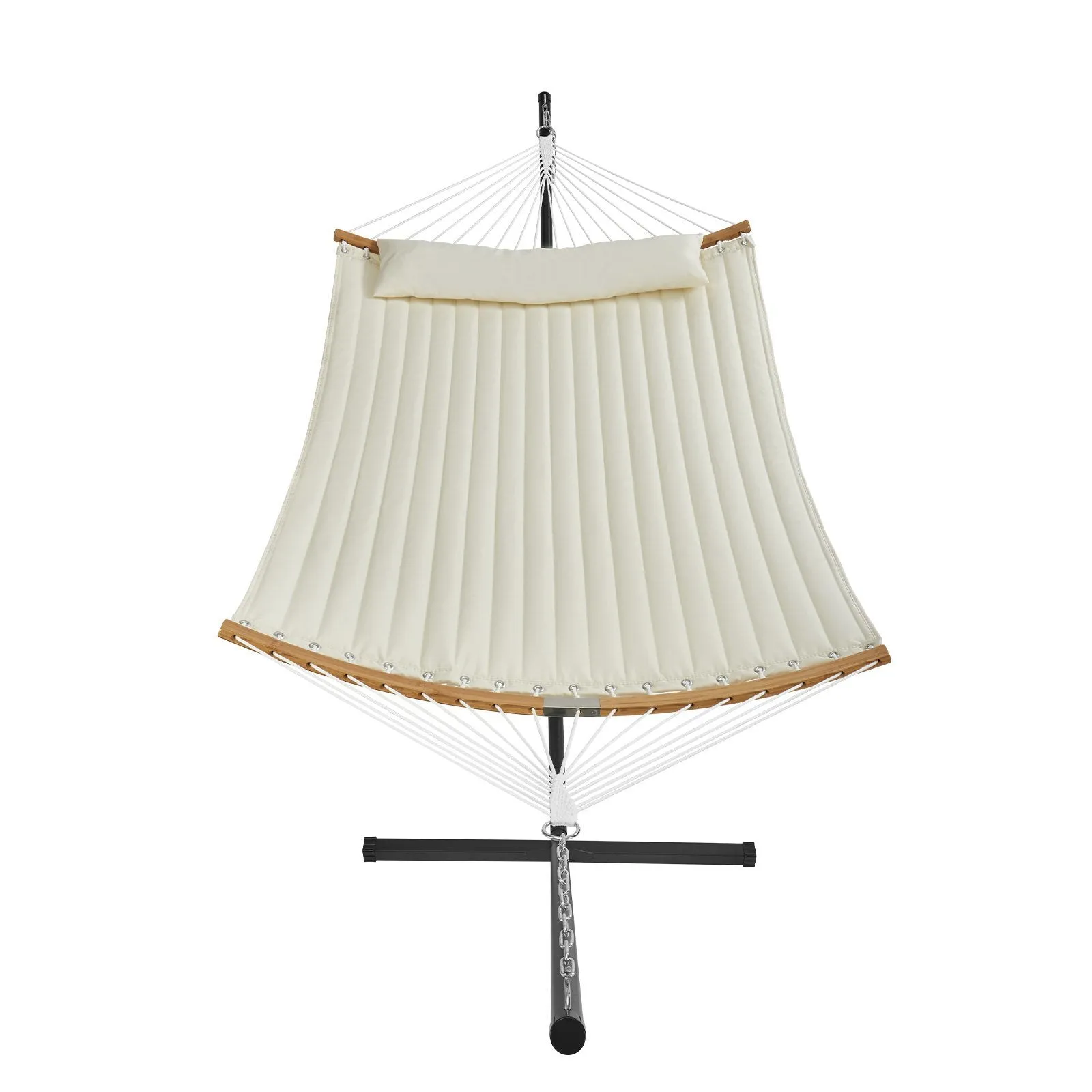 VEVOR Double Quilted Fabric Hammock Two Person Hammock