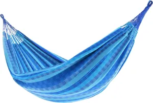 Vivere Latin Hammock Collection – Vibrant 100% Cotton Double Hammock, Supports 2 Adults - 450 lb Capacity (Laguna)